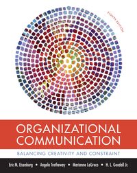 Cover image: Organizational Communication: Balancing Creativity and Constraint 8th edition 9781319052348
