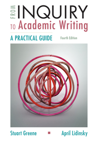 Cover image: From Inquiry to Academic Writing: A Practical Guide 4th edition 9781319071240