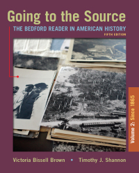 Cover image: Going to the Source, Volume II: Since 1865 5th edition 9781319106287