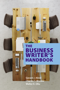 Cover image: The Business Writer's Handbook 12th edition 9781319058494