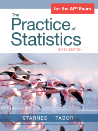 Cover image: The Practice of Statistics 6th edition 9781319113339