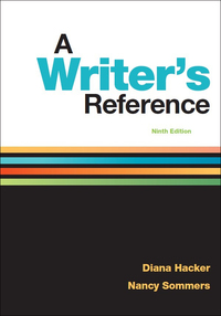Cover image: A Writer's Reference 9th edition 9781319057442
