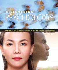 Cover image: Discovering Psychology 7th edition 9781464171055