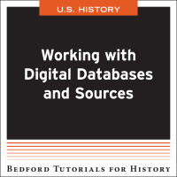 Cover image: Working with Digital Databases and Sources - US 1st edition 9781319057237