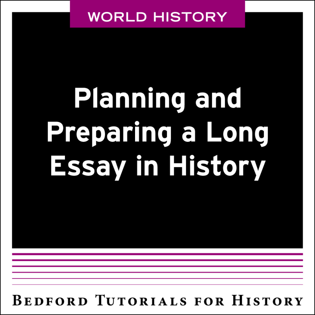 CM BHT How to Prepare for a Long Essay – World 1st Edition