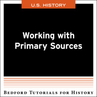 Cover image: Working with Primary Sources - U.S. 1st edition 9781319057152