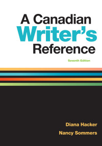 Cover image: A Canadian Writer's Reference 7th edition 9781319057411