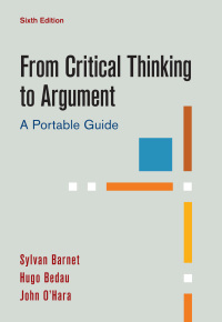 Cover image: From Critical Thinking to Argument 6th edition 9781319194437