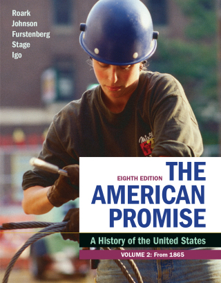 Cover image: The American Promise, Volume 2 8th edition 9781319208905