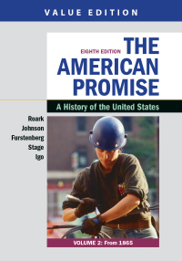 Cover image: The American Promise, Value Edition, Volume 2 8th edition 9781319208967