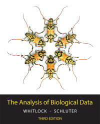 Cover image: The Analysis of Biological Data 3rd edition 9781319226237