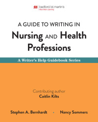 Cover image: A Guide to Writing in Nursing and Health Sciences 1st edition