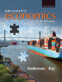 Cover image: Krugman's Economics for the AP® Course 3rd edition 9781319113278
