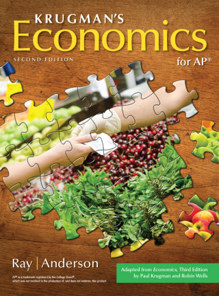 Cover image: Krugman's Economics for AP® (High School) 2nd edition 9781464122187