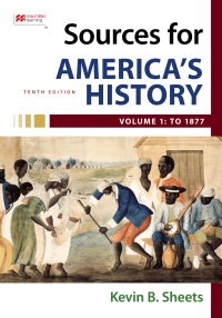 Cover image: Sources for America's History, Volume 1: To 1877 10th edition 9781319274832