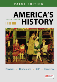 Cover image: America's History, Value Edition, Combined Volume 10th edition 9781319244392