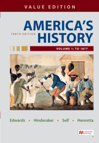 Cover image: America's History, Value Edition, Volume 1 10th edition 9781319277420