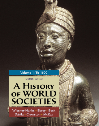 Cover image: A History of World Societies, Volume 1 12th edition 9781319302443