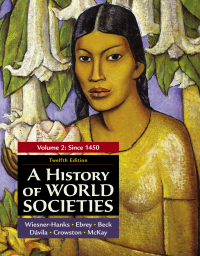Cover image: A History of World Societies, Volume 2 12th edition 9781319302467