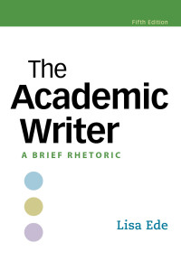Cover image: The Academic Writer 5th edition 9781319245641
