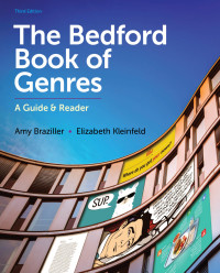 Cover image: The Bedford Book of Genres 3rd edition 9781319245085