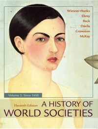 Imagen de portada: A History of World Societies, Volume 2 11th edition 9781319059330