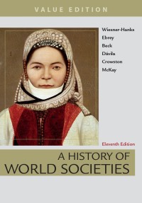 Cover image: A History of World Societies Value, Combined Volume 11th edition 9781319058944