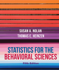 表紙画像: Statistics for the Behavioral Sciences 5th edition 9781319324124