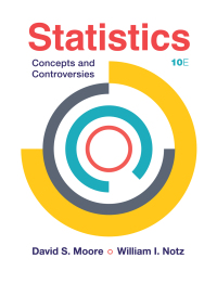 Imagen de portada: Statistics: Concepts and Controversies 10th edition 9781319324834