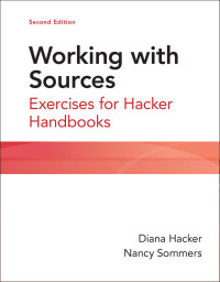 Cover image: Working with Sources 2nd edition 9781319244200