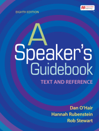 Cover image: A Speaker's Guidebook 8th edition 9781319201739