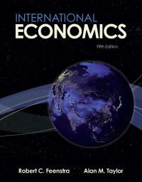 Cover image: International Economics 5th edition 9781319218508