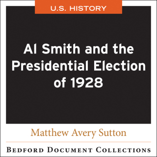 Cover image: Al Smith and the 1928 Presidential Election 1st edition 9781319344290