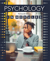 Cover image: Psychology in Modules 13th edition 9781319132095