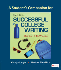 Cover image: A Student's Companion for Successful College Writing 8th edition 9781319357313