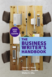 Cover image: The Business Writer's Handbook with 2020 APA Update 12th edition 9781319361761