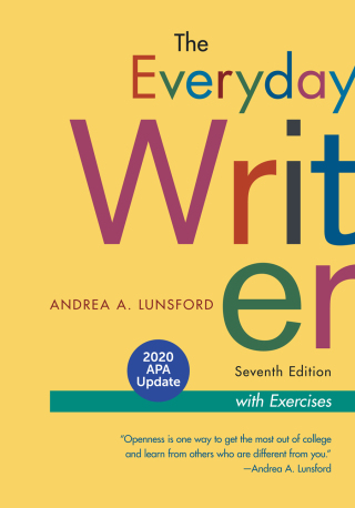 Cover image: The Everyday Writer with Exercises 7th edition 9781319361136
