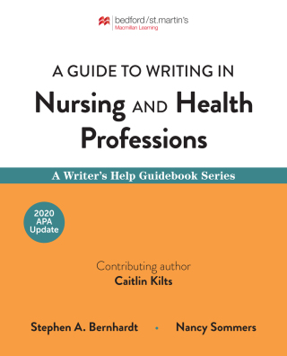 Cover image: A Guide to Writing in Nursing and Health Professions with 2020 APA Update 9781319370350