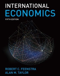 Cover image: International Economics 5th edition 9781319383435