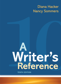 صورة الغلاف: A Writer's Reference 10th edition 9781319169404