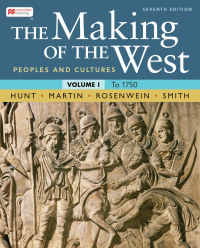 Cover image: The Making of the West, Volume 1 7th edition 9781319331535