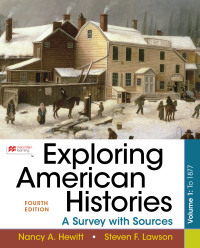 Cover image: Exploring American Histories, Volume One 4th edition 9781319331160