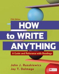 Cover image: How to Write Anything with Readings 5th edition 9781319245030