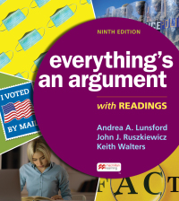Cover image: Everything's An Argument with Readings 9th edition 9781319244477