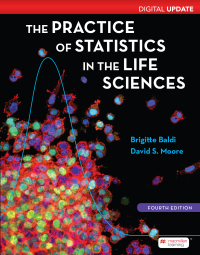 Cover image: Practice of Statistics in the Life Sciences, Digital Update 4th edition 9781319244422