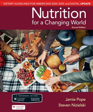 Cover image: Scientific American Nutrition for a Changing World: Dietary Guidelines for Americans 2020-2025 & Digital Update 2nd edition 9781319335823