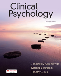 Cover image: Clinical Psychology 9th edition 9781319245726