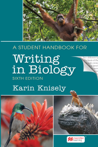 Cover image: A Student Handbook for Writing in Biology 6th edition 9781319308322