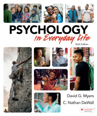 Cover image: Psychology in Everyday Life 6th edition 9781319418724