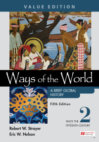 Cover image: Ways of the World: A Brief Global History, Value Edition, Volume 2 5th edition 9781319340704